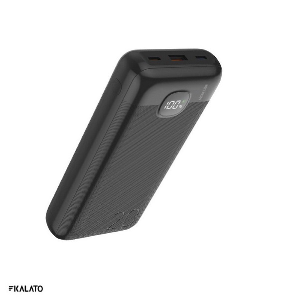 پاوربانک گرین لاین مدل Ultra Compact PD 20W ظرفیت 20000 میلی آمپر مشکی